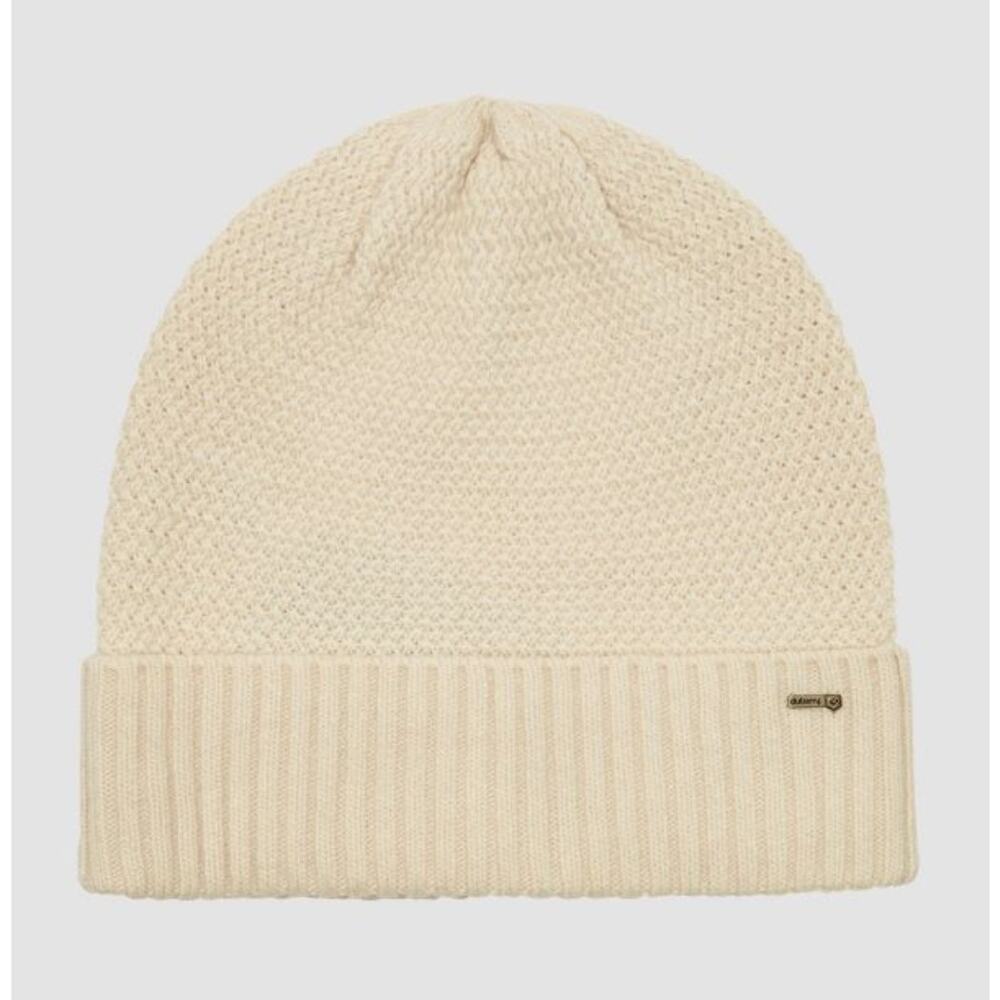 Dubarry Thorman Beanie Cream Basketweave Womens Winter Hat